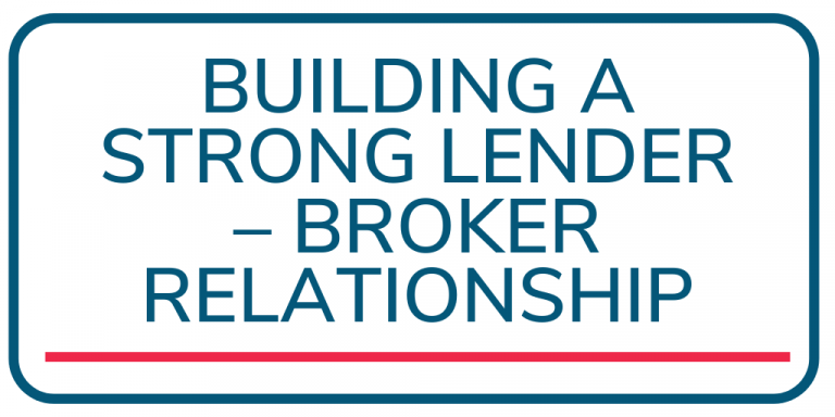 Strong Lender-Broker Relationships